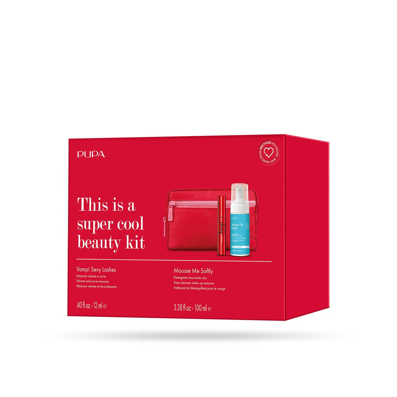 Kit Vamp! Sexy Lashes & Mousse Me Softly-Red
