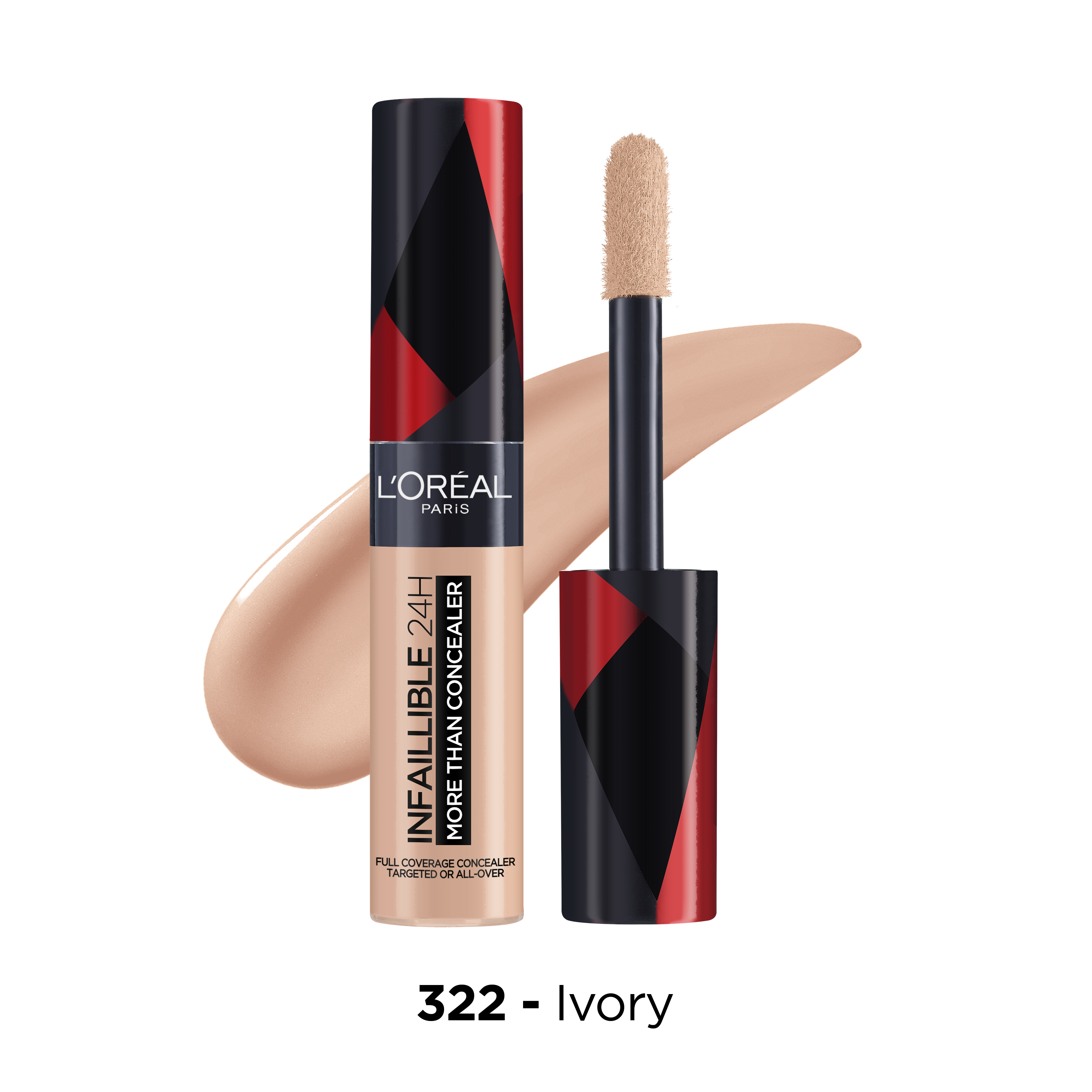 L’Oréal Paris Infallible Full Wear Waterproof Concealer Up To 24h Full Coverage-Flawless Matte Finish
