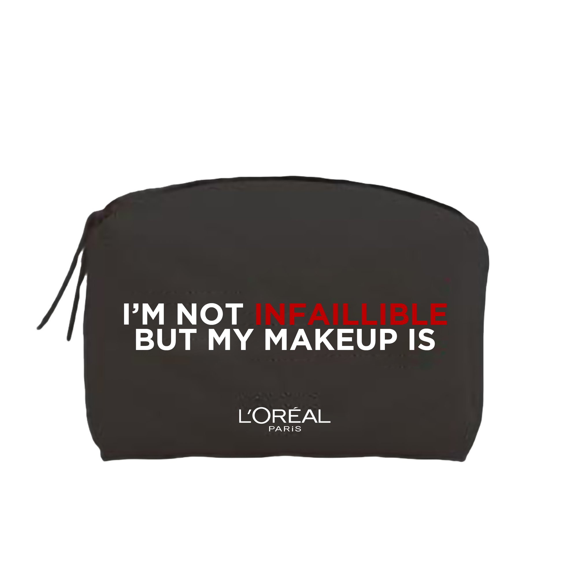 Infaillible Black Pouch