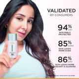 L’Oréal Paris Glycolic Bright Anti-Dark Spot Daily UV Fluid SPF 50+ with [Glycolic Acid + Niacinamide]