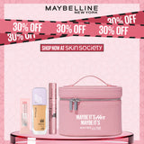 Lifter Glaze Lip Balm & Super Stay Lumi-Matte & lash Sensational Sky High Mascara trio