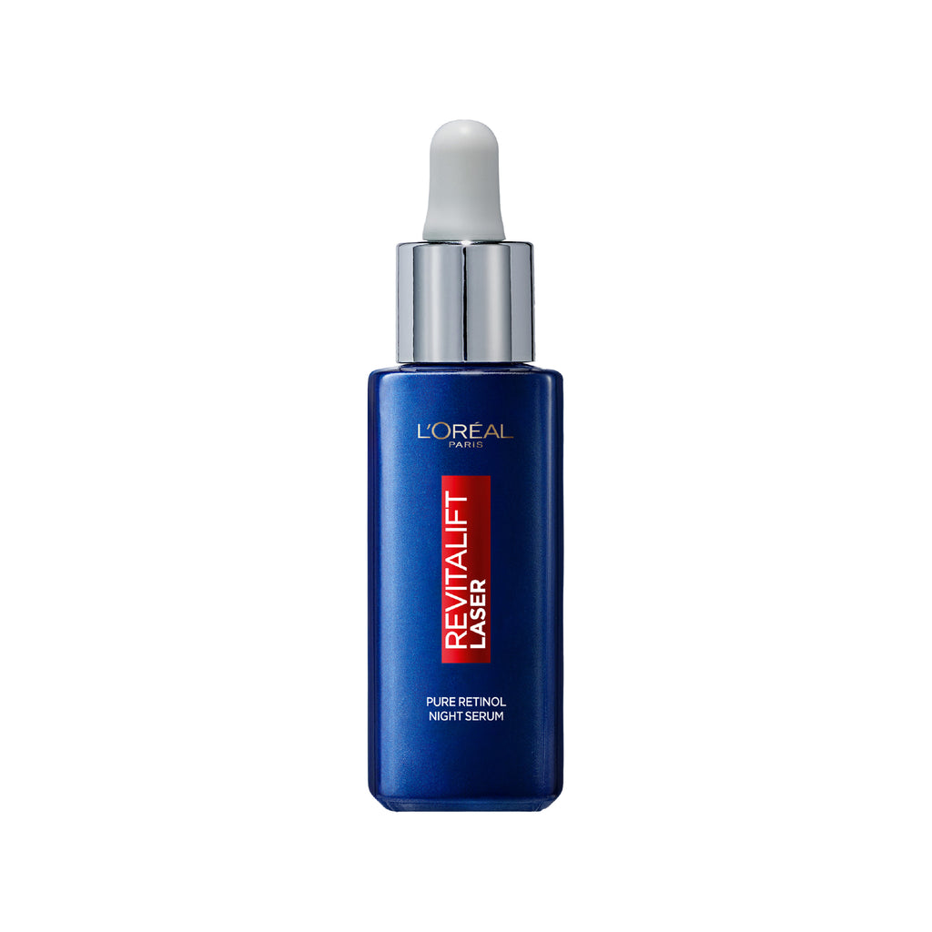 L'Oreal Paris Revitalift Retinol Night Serum For Face, With 0.2% Pure Retinol, Moisturizes Skin and Eliminates Deep Wrinkles, For All Skin Types