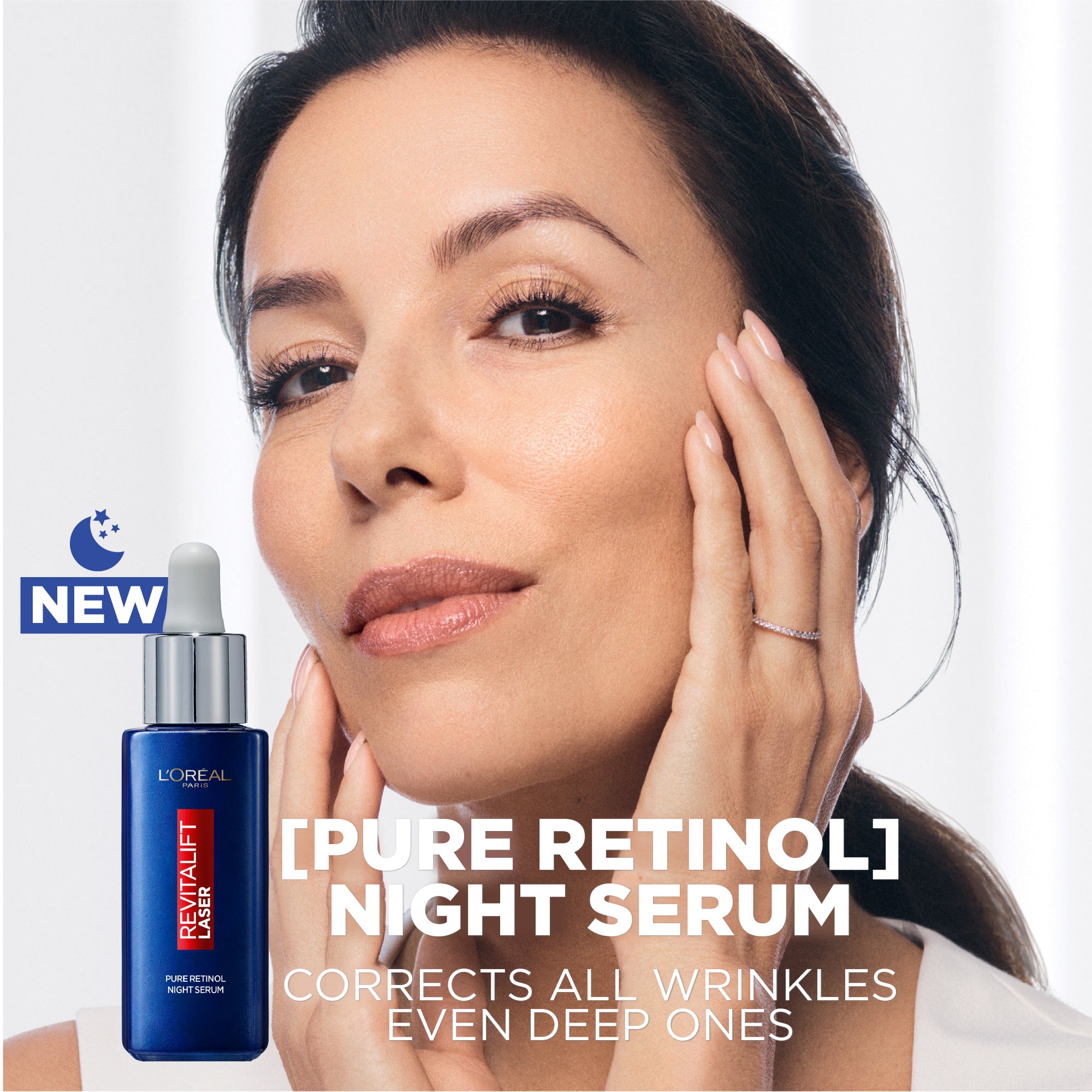 L'Oreal Paris Revitalift Retinol Night Serum For Face, With 0.2% Pure Retinol, Moisturizes Skin and Eliminates Deep Wrinkles, For All Skin Types