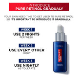 Revitalift Retinol Night Serum For Face & Revitalift Laser x3 Concentrated Eye Care Duo