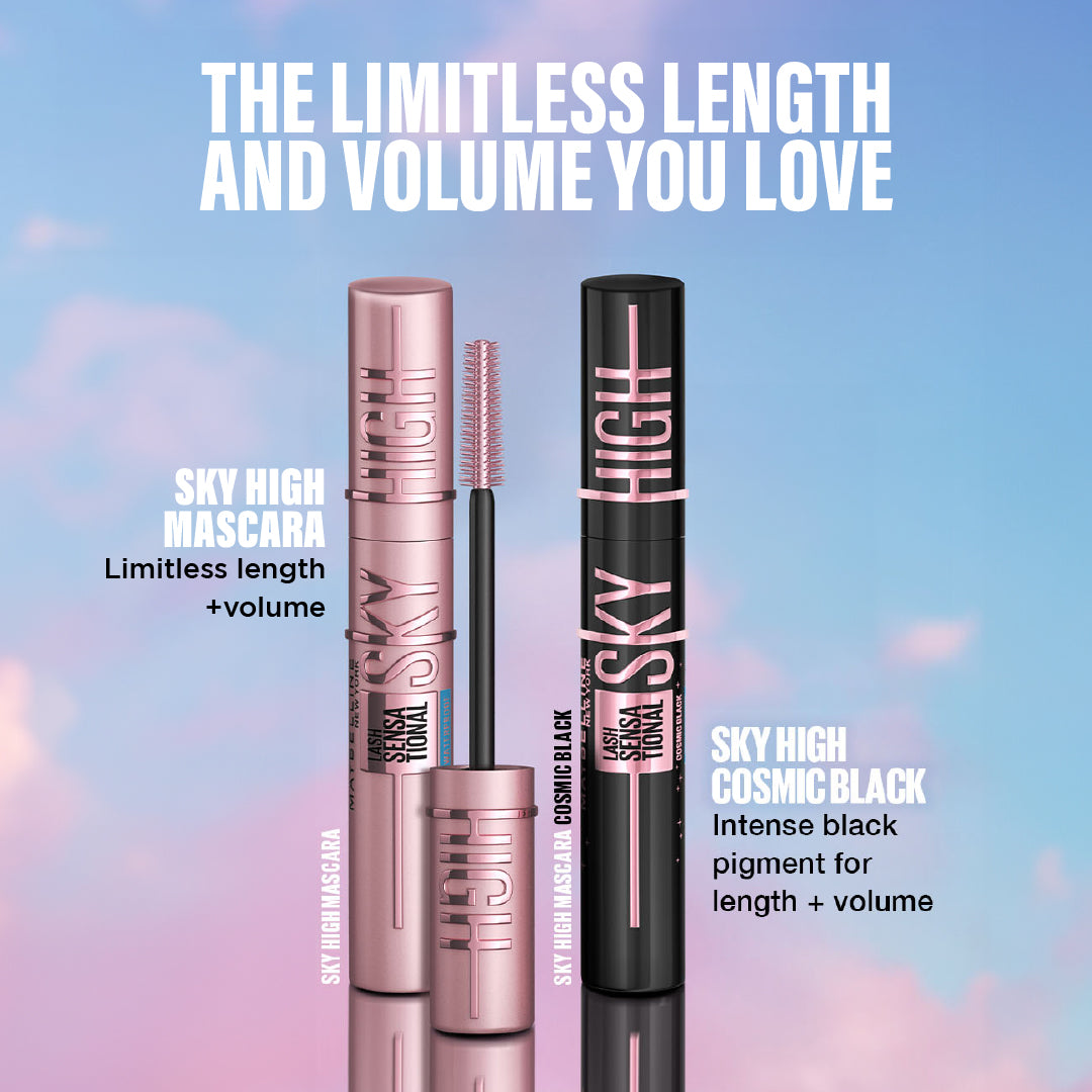 Maybelline New York Lash Sensational Sky High Mascara - Volumizing & Lengthening