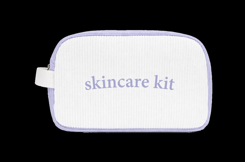 L'Oréal Paris SkinCare Kit White Purple Pouch - Gift