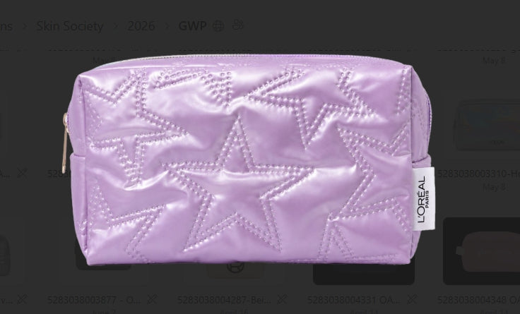 L'Oréal Paris Purple Star Pouch - Gift