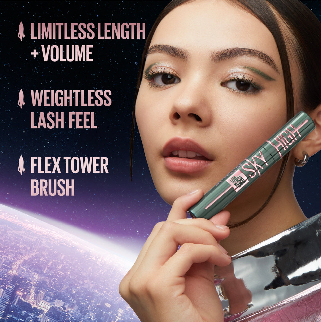 Maybelline New York Lash Sensational Sky High Mascara - Volumizing & Lengthening