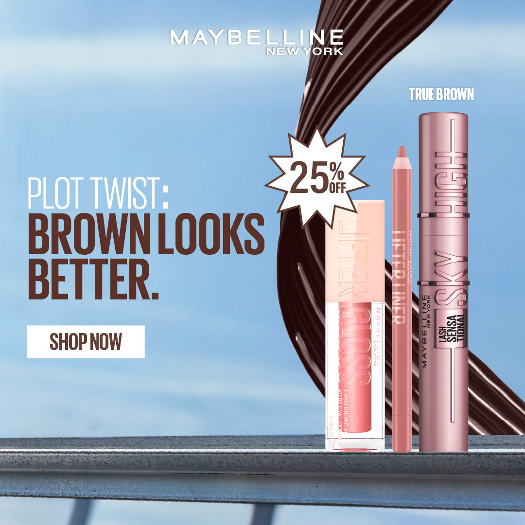 Lash Sensational Sky High Brown Mascara & Lifter Gloss & Lifter Liner Trio