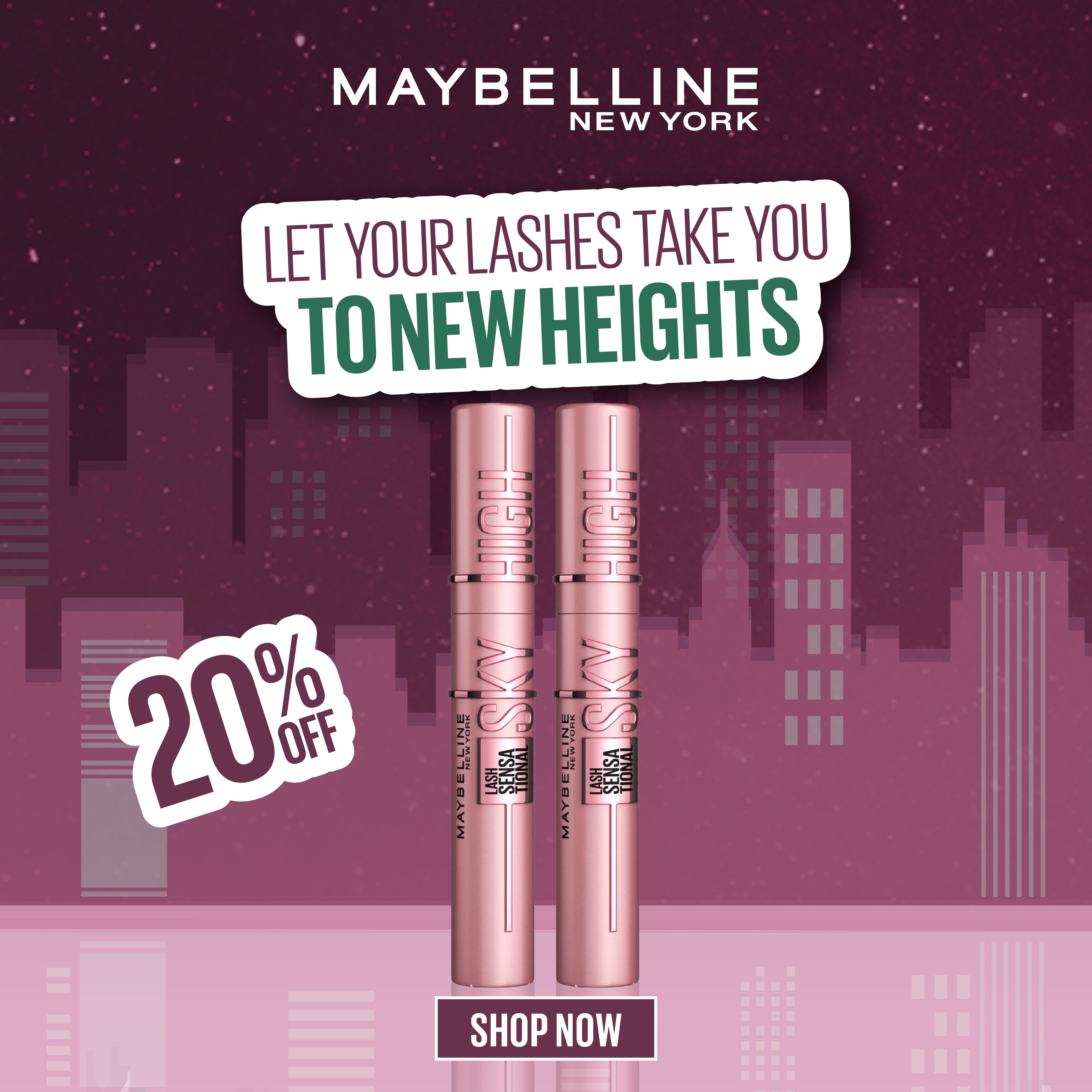 Lash Sensational Sky High Mascara Offer