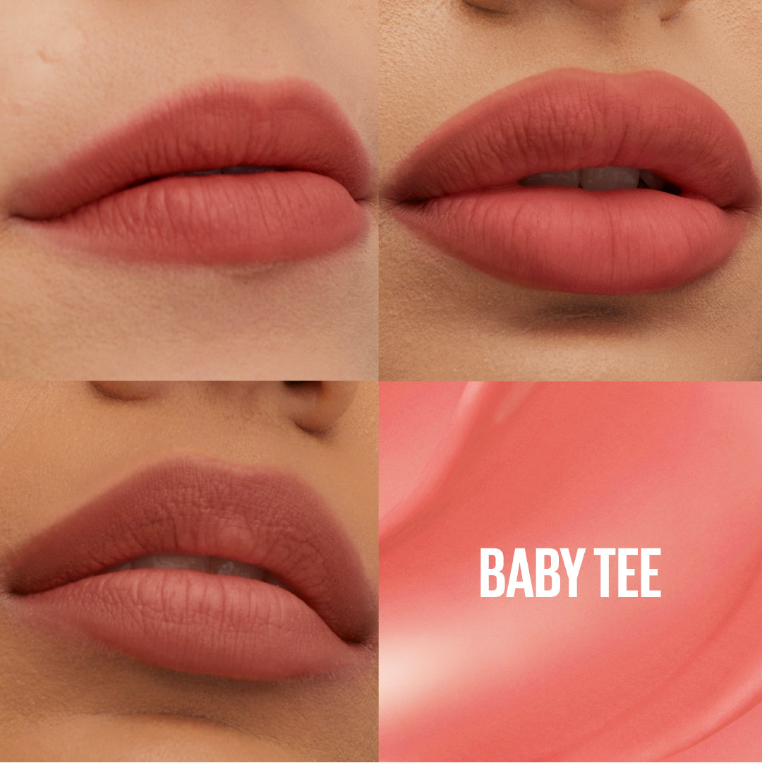 Maybelline Super Stay Teddy Tint  Soft Blurred Matte Lip Tint | 12h Longwear, Transfer proof