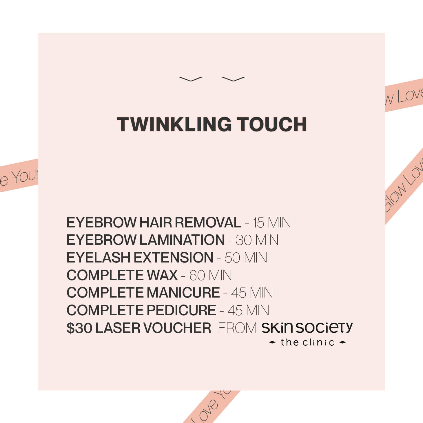 Twinkling touch