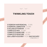 Twinkling touch