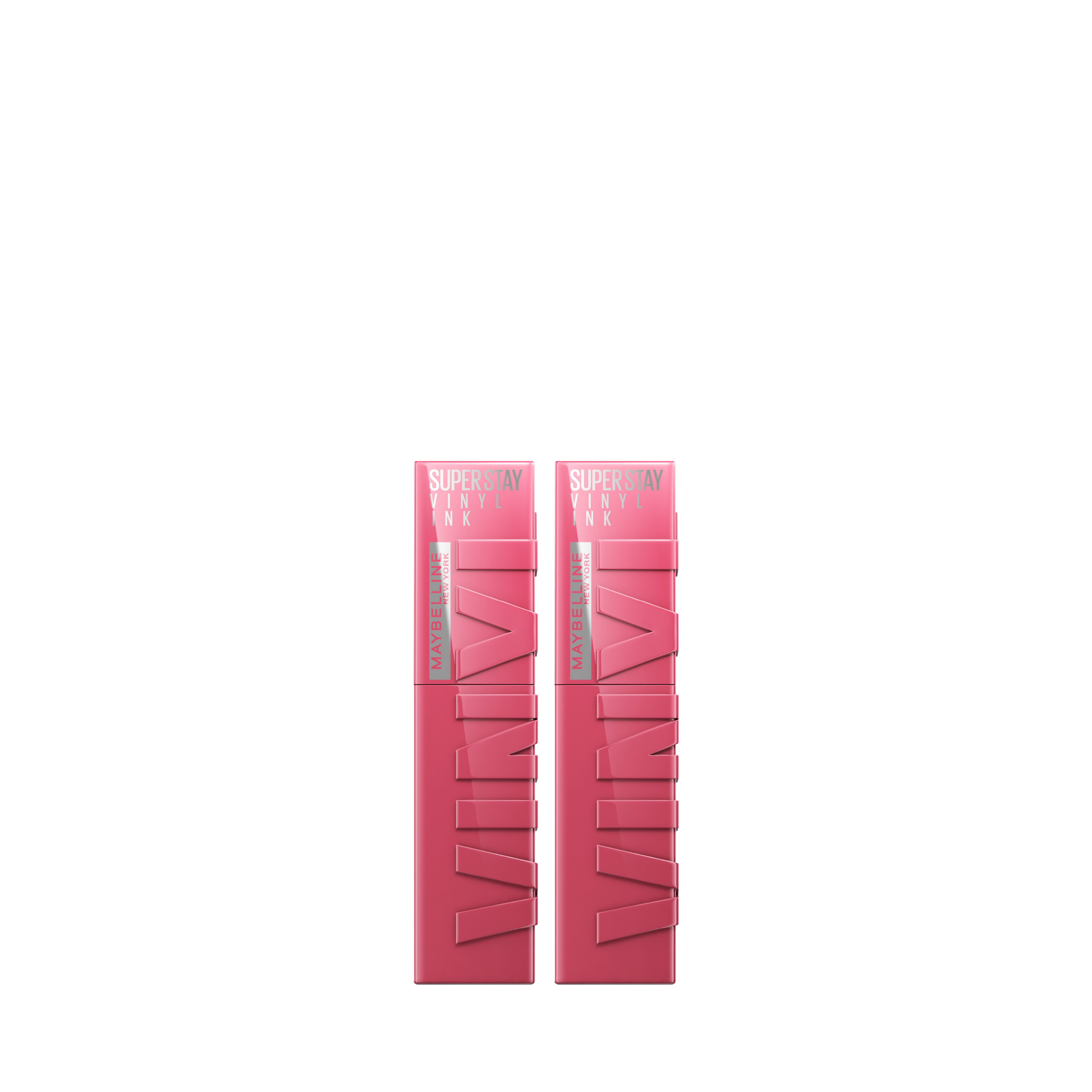 Super Stay Vinyl Nude Shock & Super Stay Vinyl Ink Long lasting 16 Hour Wear Duo
