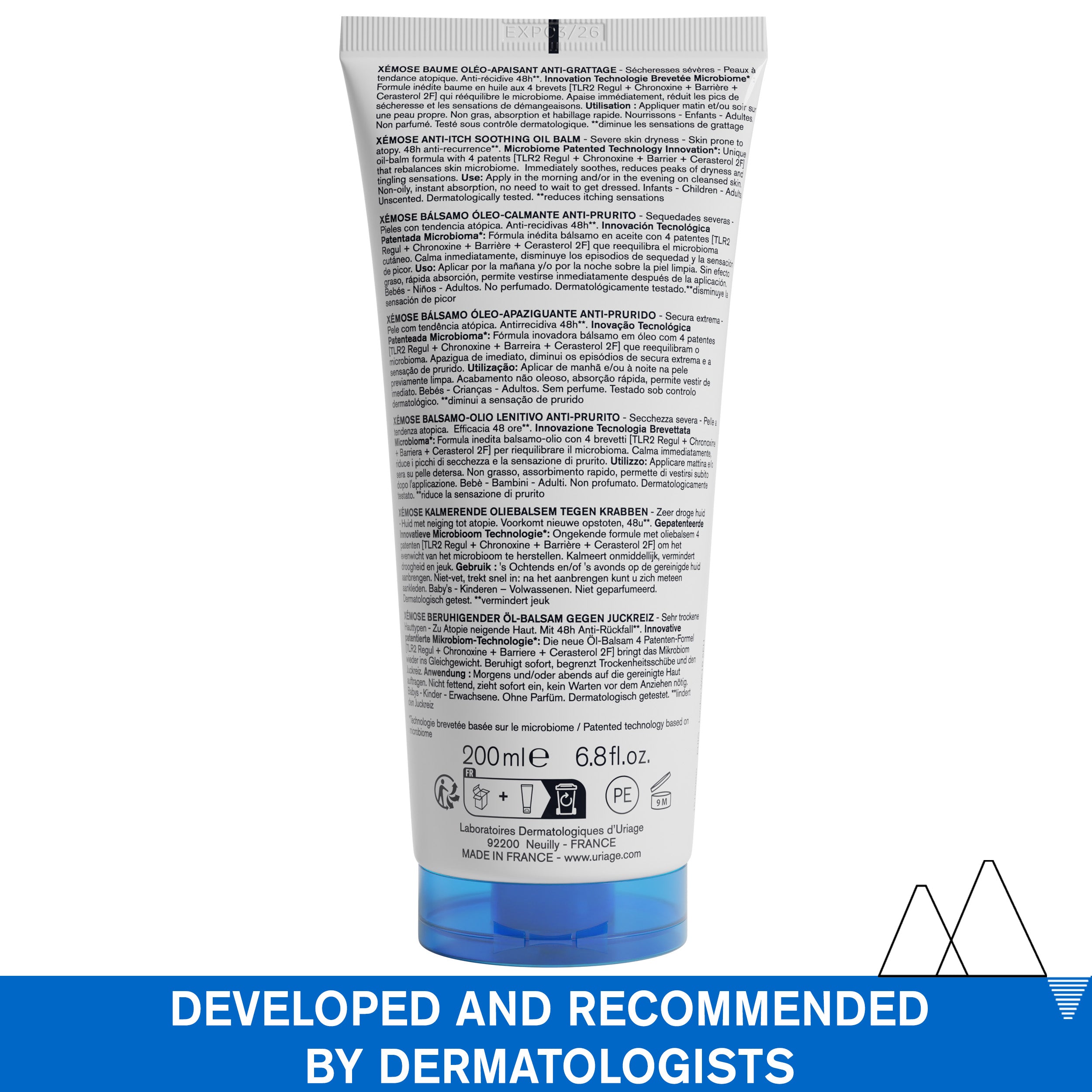 Xémose Anti-Itch Soothing Oil Balm - Face & Body