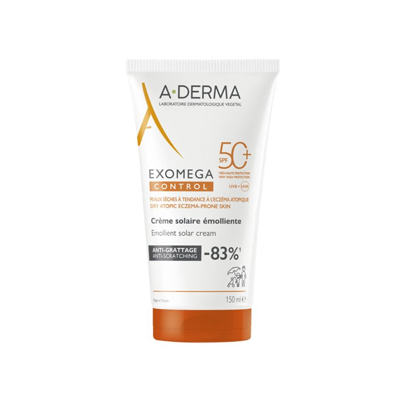 Exomega Control Emollient Solar Cream SPF50+