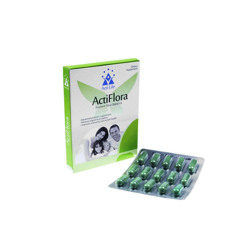 Acti-Life ACTIFLORA X15CAPS - Skin Society {{ shop.address.country }}