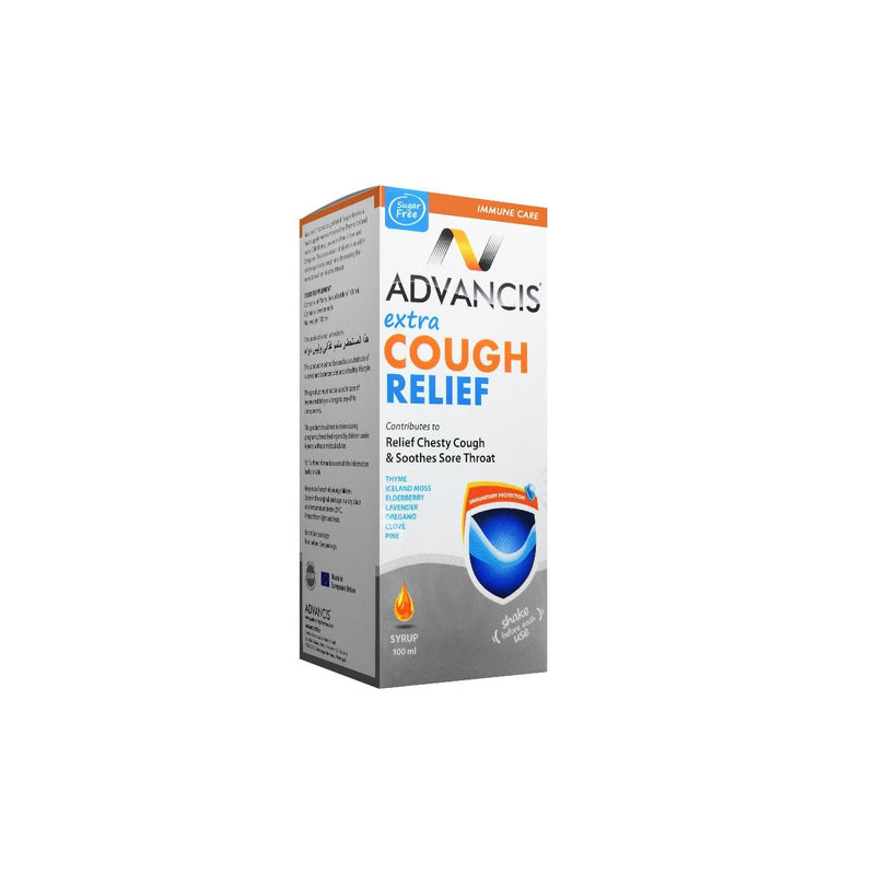 Advancis Extra Cough Relief Syrup - Skin Society {{ shop.address.country }}