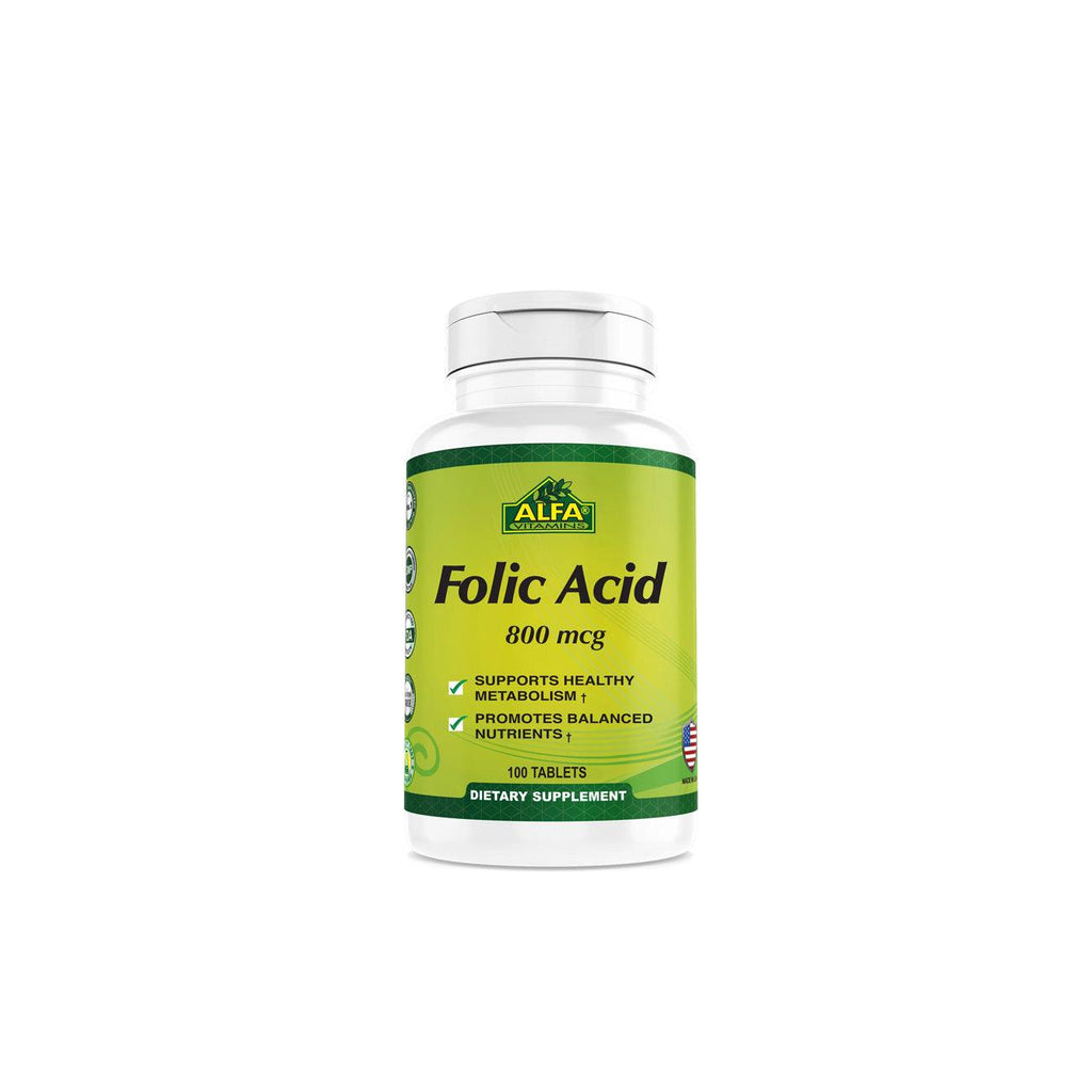 Folic Acid 800 mcg – Skin Society