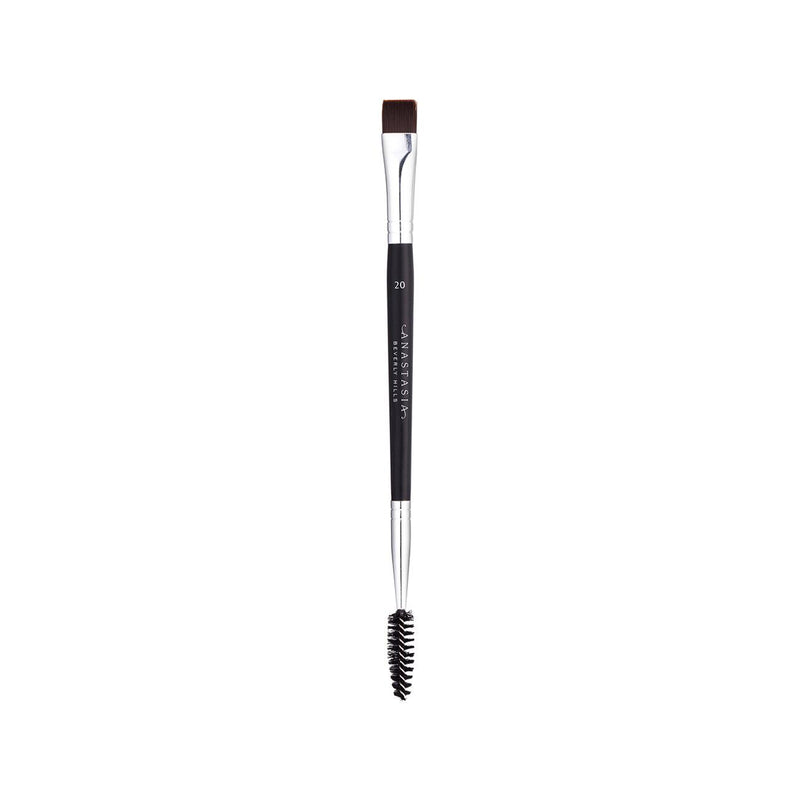 Anastasia Beverly Hills Brush 20 - Dual Ended Flat Detail Brush - Skin Society {{ shop.address.country }}