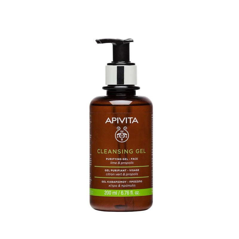 Apivita Cleansing Gel - Oily to Combination Skin - Skin Society {{ shop.address.country }}