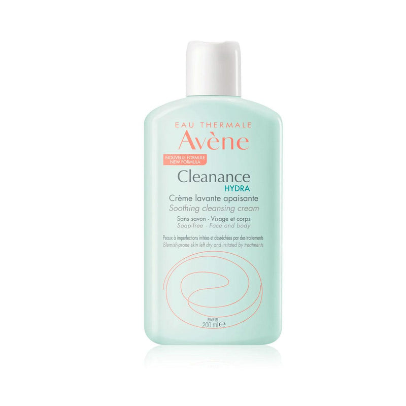 Avène Cleanance Hydra Soothing Cleansing Cream - Blemish-Prone Skin Left Dry and Irritated by Treatments - Skin Society {{ shop.address.country }}