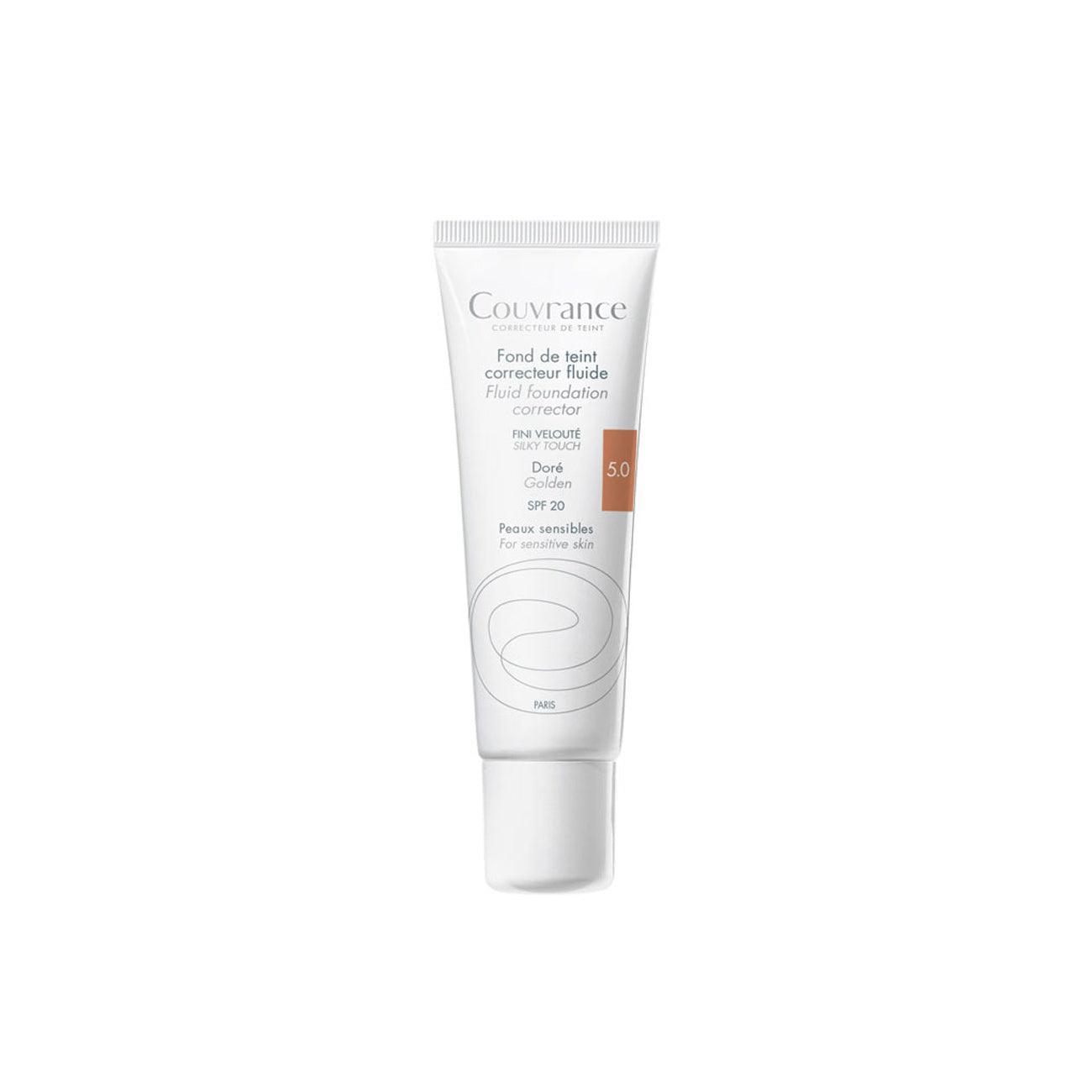 Avène Couvrance Fluid Foundation Corrector SPF20 - Sensitive Skin - Skin Society {{ shop.address.country }}