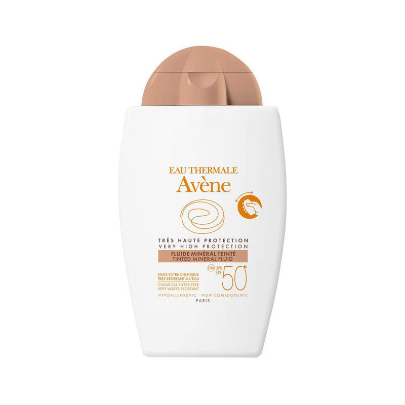 Avène Tinted Mineral Fluid Very High Protection SPF50+ - Skin Society {{ shop.address.country }}