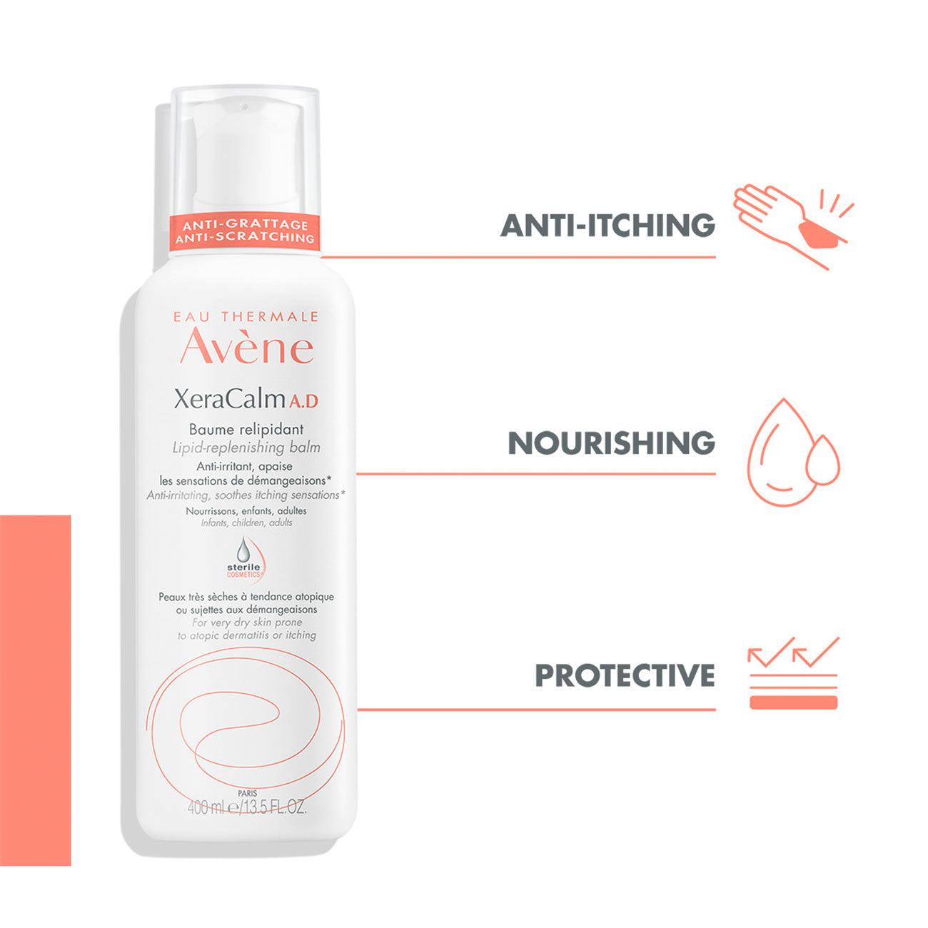 Avène XeraCalm A.D Lipid Replenishing Balm for Severe Dryness Skin Prone to Atopic Dermatitis Skin Prone to Itching - Skin Society {{ shop.address.country }}