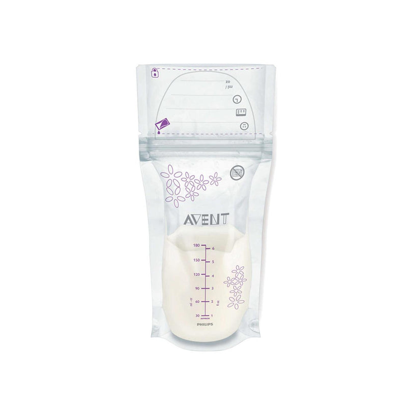 Avent Breast Milk Storage Bags - Pack of 25 - Skin Society {{ shop.address.country }}