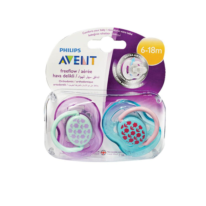Avent Pacifier Orthodontic 6-18M - Pack of 2 - Skin Society {{ shop.address.country }}