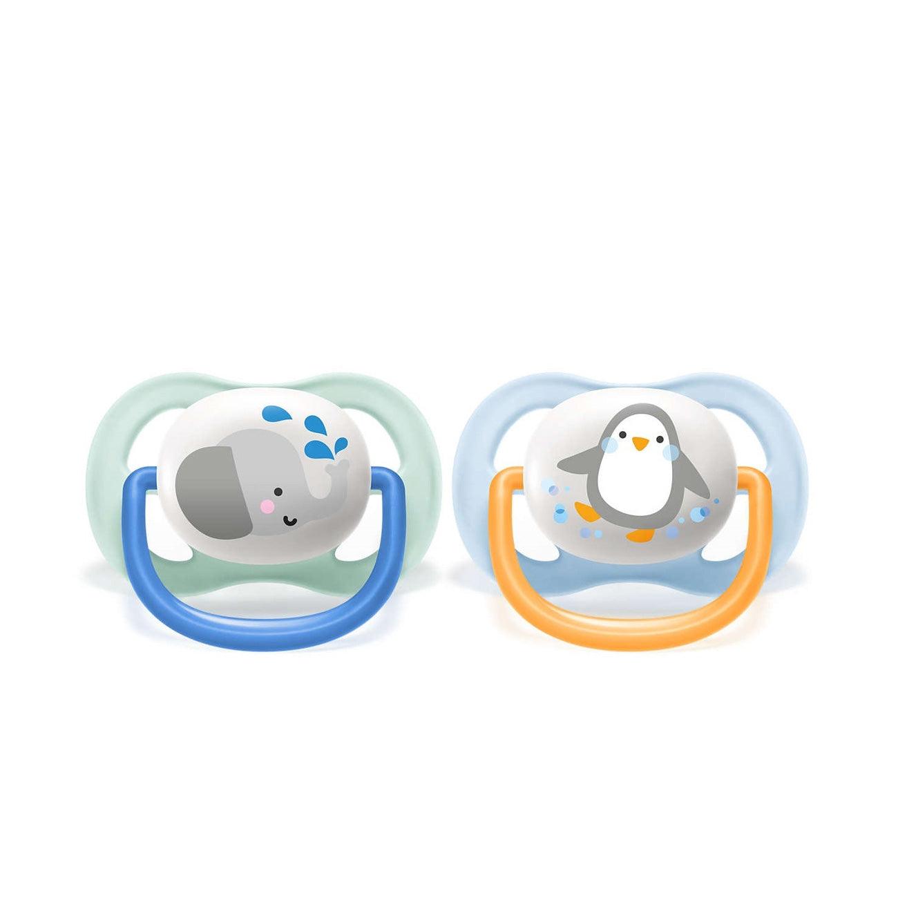 Avent Ultra Air Pacifier 0-6M - Pack of 2 - Skin Society {{ shop.address.country }}