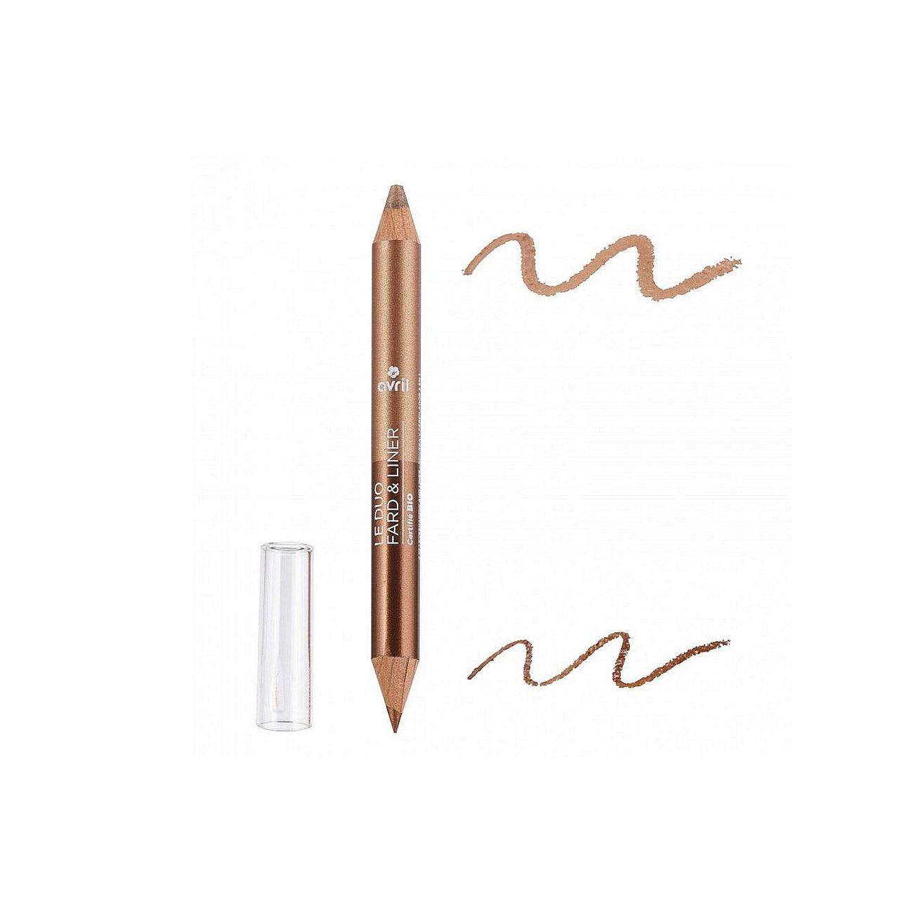 Avril Cosmétique Bio 2 in 1 Eyeshadow & Liner - Certified Organic - Skin Society {{ shop.address.country }}