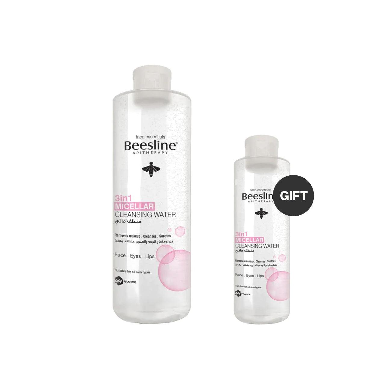 Beesline 3 in 1 Micellar Cleansing Water Duo - Skin Society {{ shop.address.country }}