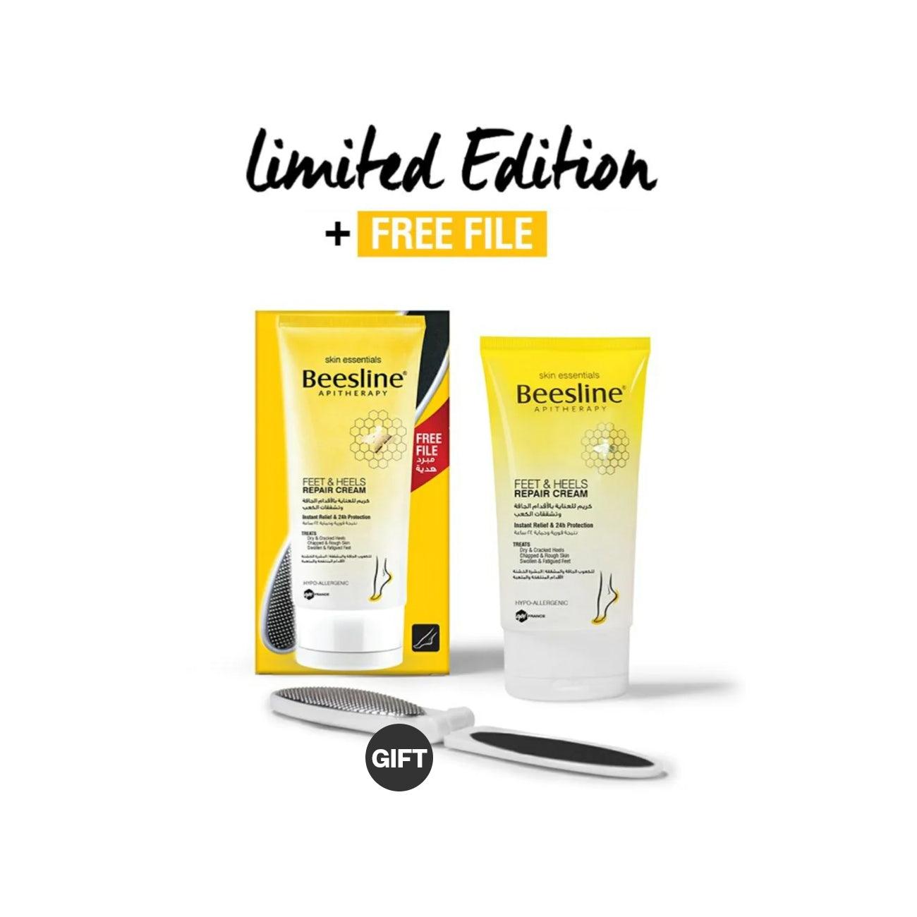 Beesline Feet & Heels Repair Cream + Free File - Skin Society {{ shop.address.country }}