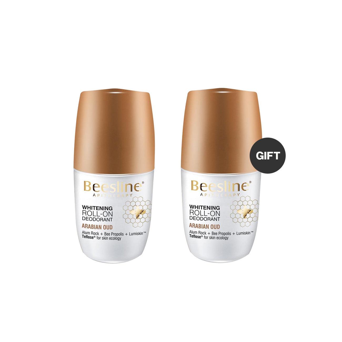 Beesline Natural Whitening Roll-On Deo Arabian Oud Duo - Skin Society {{ shop.address.country }}