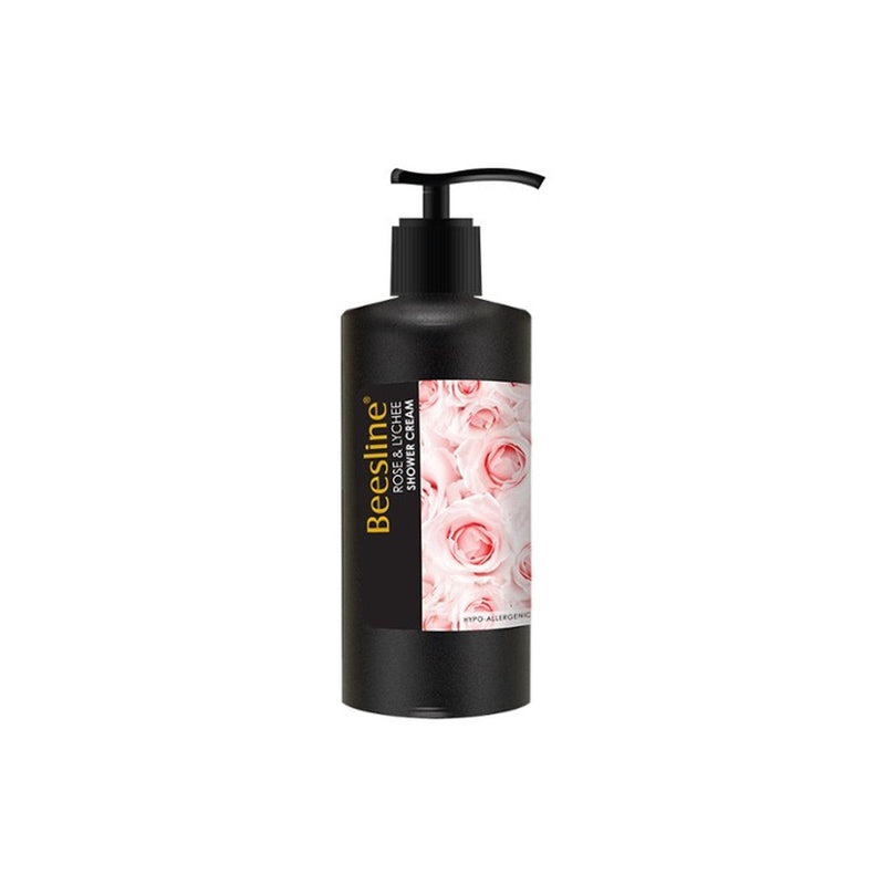 Beesline Shower Cream Rose & Lychee - Skin Society {{ shop.address.country }}