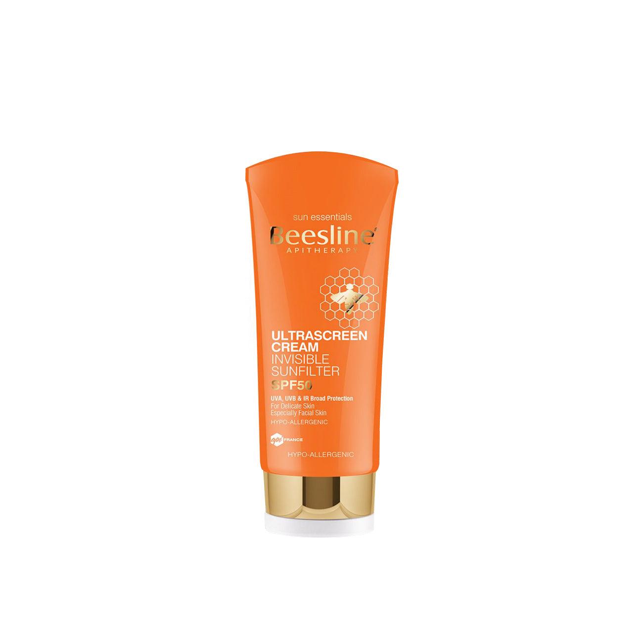 Beesline Ultrascreen Cream Invisible Sunfilter SPF50 - Skin Society {{ shop.address.country }}