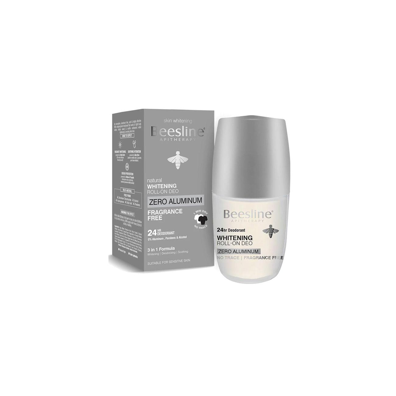 Beesline Whitening Roll-On Deo - Zero Aluminum 24H - Skin Society {{ shop.address.country }}