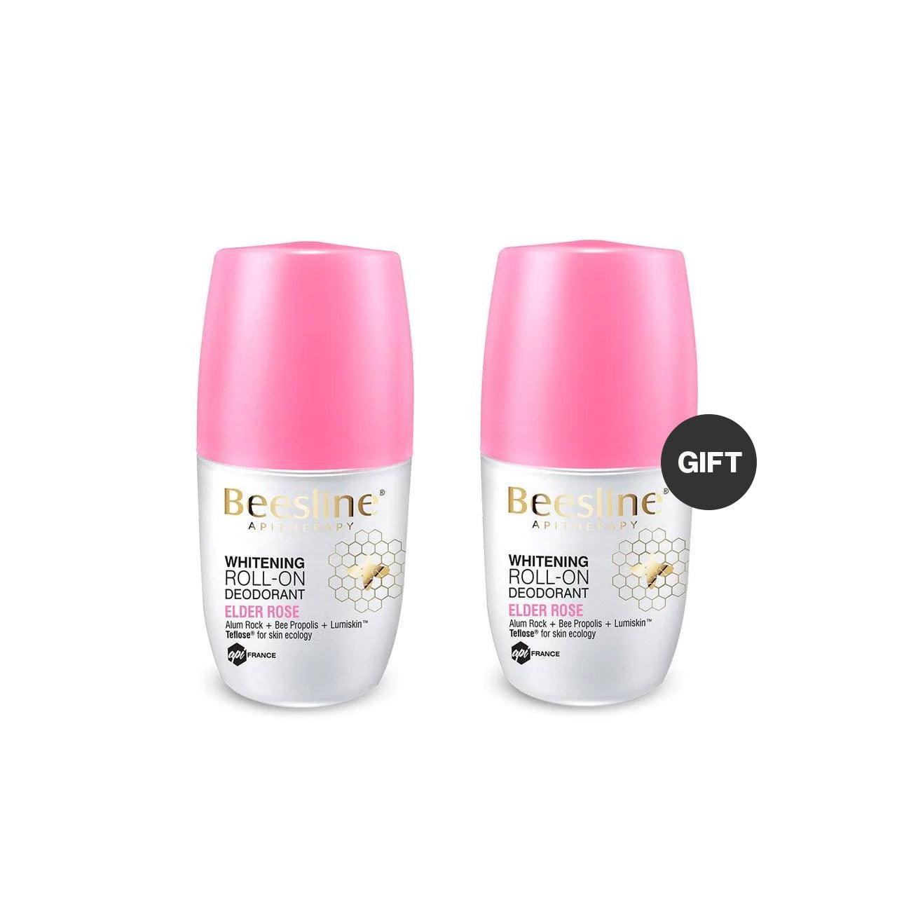 Beesline Whitening Roll-On Deodorant - Elder Rose Duo - Skin Society {{ shop.address.country }}