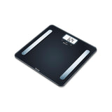 Beurer Health WELLBEING DIAGNOSTIC BATHROOM SCALE BLACK *BF600 - Skin Society {{ shop.address.country }}