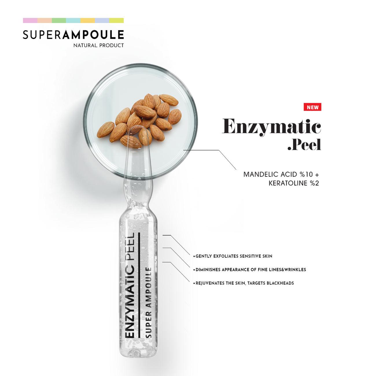 Bio Balance Eenzymatic Peel Mandelic Acid %10 + Keratoline %2 Super Ampoule - Skin Society {{ shop.address.country }}