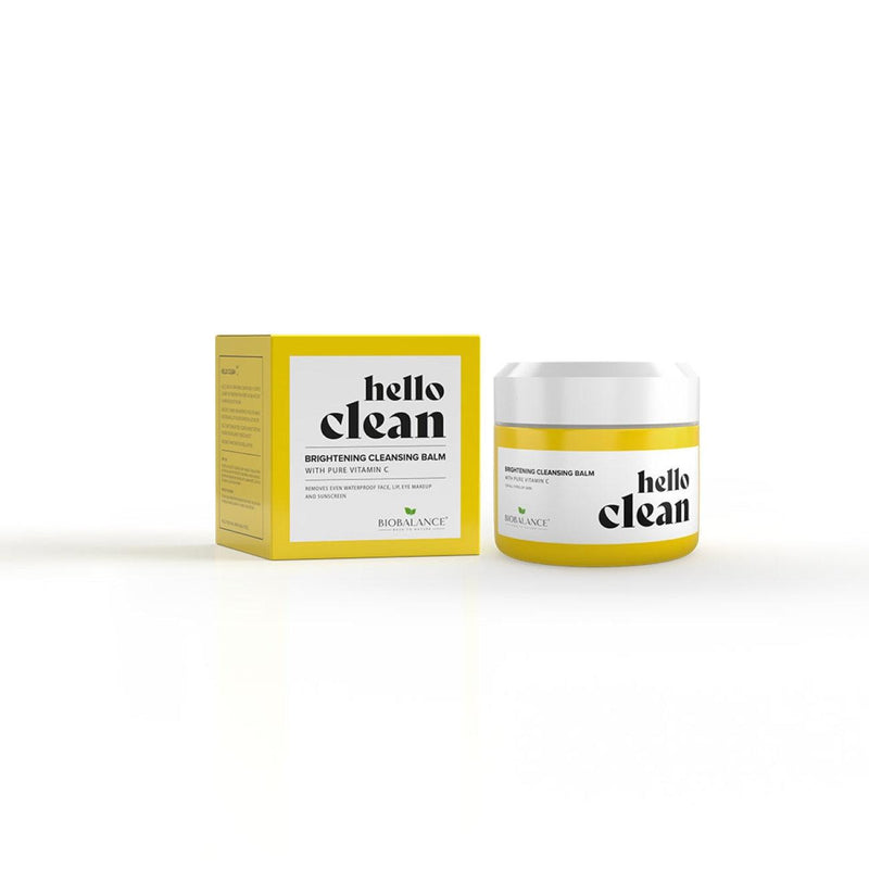 Bio Balance Hello Clean Brightening Cleansing Balm With Pure Vitamin C - For All Skin Types - Skin Society {{ shop.address.country }}