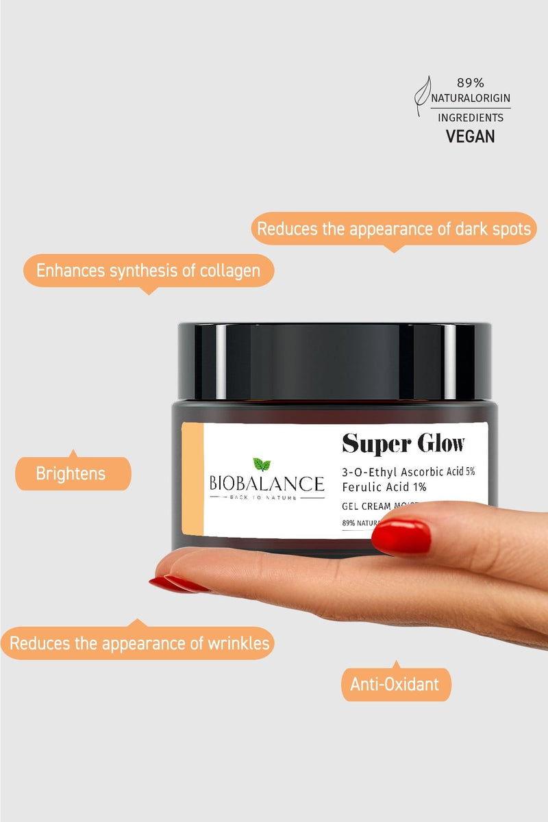 Bio Balance Super Glow Gel Cream Moisturizer - Skin Society {{ shop.address.country }}