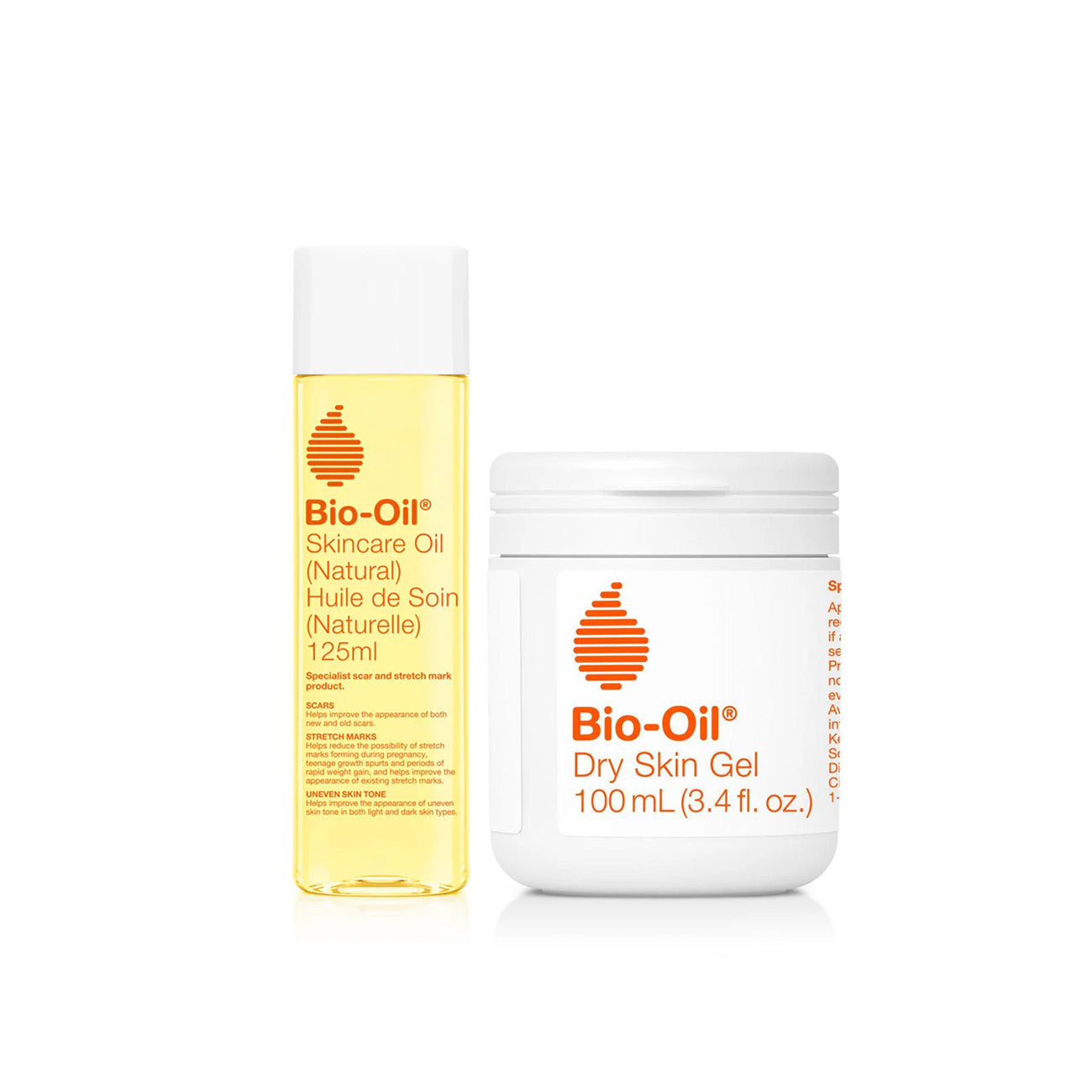 Natural Skin Care Oil & Dry Skin Gel Duo