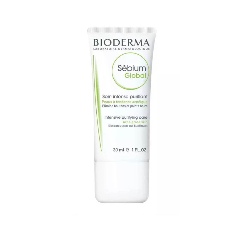 Bioderma Sébium Global - Intensive Purifying Care for Acne-Prone Skin - Skin Society {{ shop.address.country }}