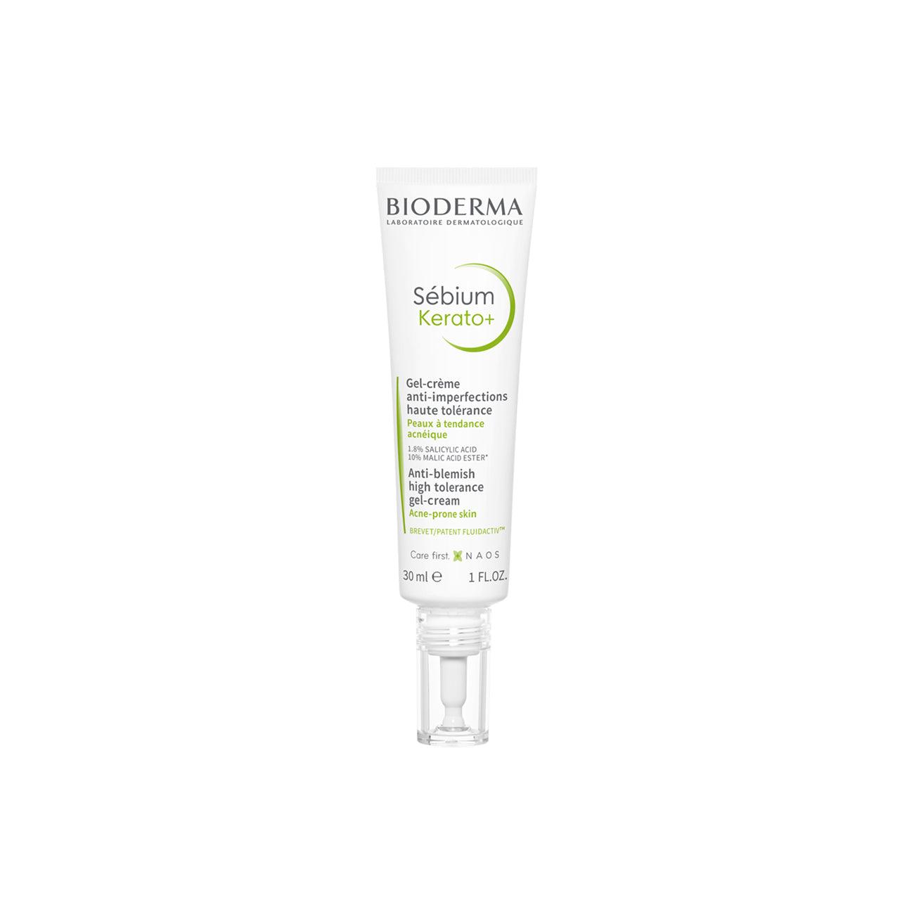Bioderma Sébium Kerato+ Anti-Blemish High Tolerance Gel-Cream - Skin Society {{ shop.address.country }}