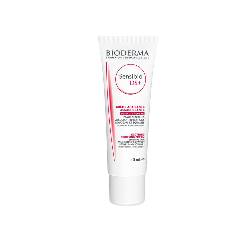 Bioderma Sensibio DS+ - Soothing Purifying Cream for Sensitive Skin Associating Irritation Redness and Scales - Skin Society {{ shop.address.country }}