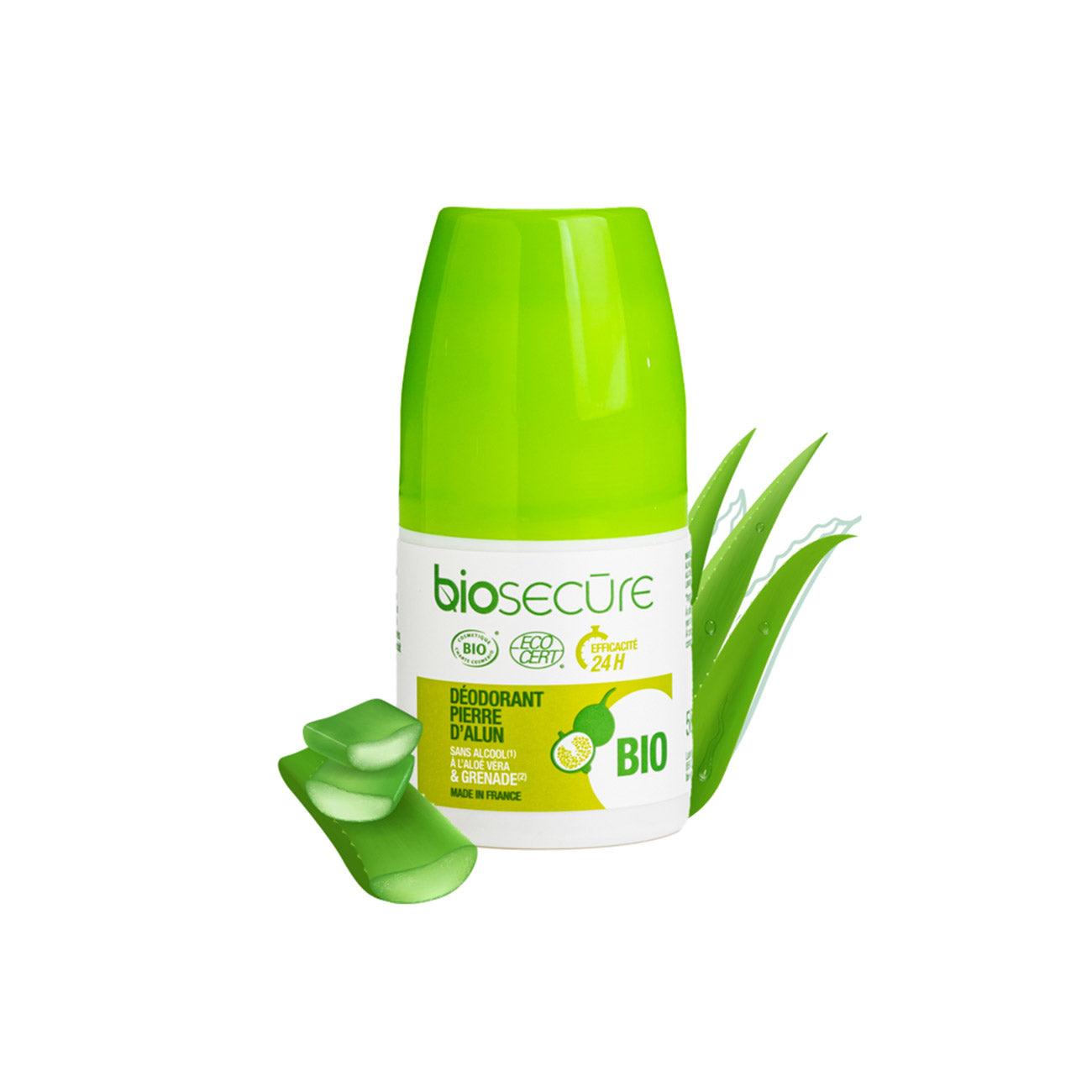 Biosecure Deo Roll On Aloe Vera & Grenade - Skin Society {{ shop.address.country }}