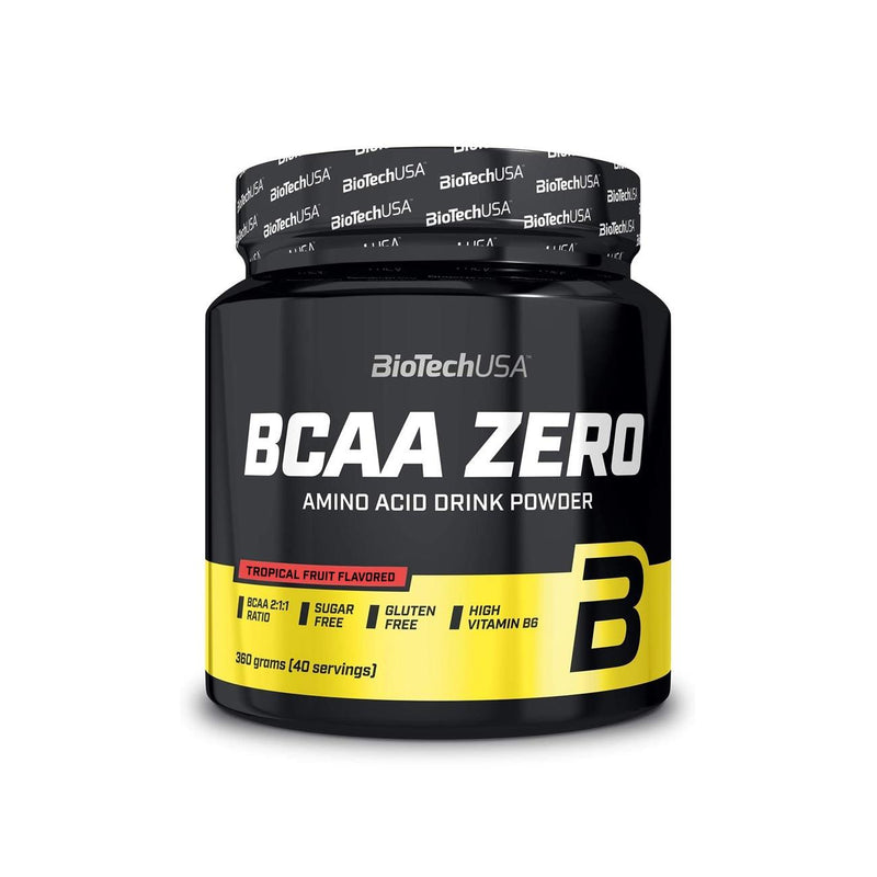 BioTech USA BCAA ZERO amino acids - Tropical Fruits - Skin Society {{ shop.address.country }}